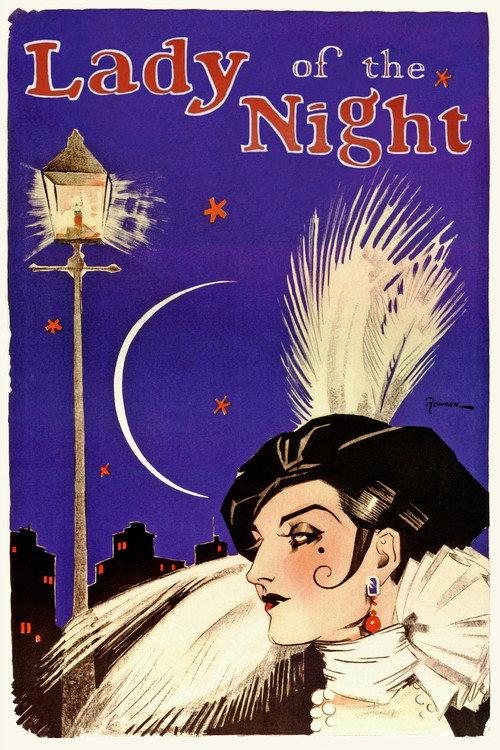 Lady of the Night 1925 official movie poster