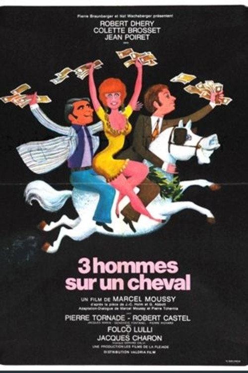 Three Men on a Horse 1969 official movie poster