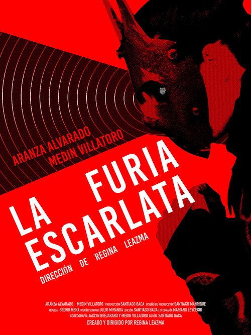 La Furia Escarlata 2025 official movie poster