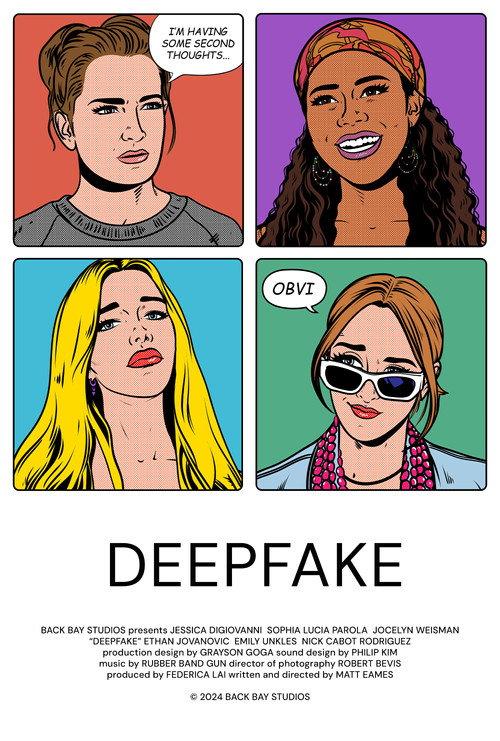 Deepfake official movie poster