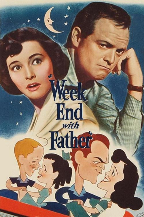 Week-End with Father 1951 official movie poster