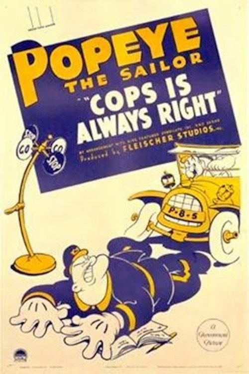 Cops Is Always Right 1938 official movie poster