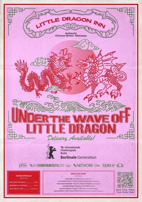Under the Wave Off Little Dragon 2025 official movie poster