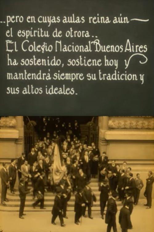 Recuerdos del Colegio Nacional Buenos Aires 1923 official movie poster