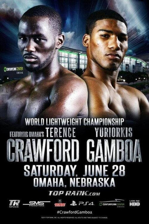 Terence Crawford vs. Yuriorkis Gamboa 2014 official movie poster