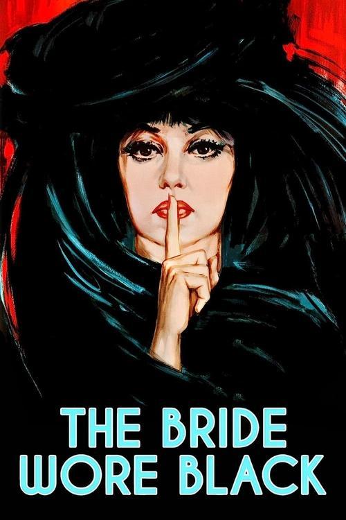 The Bride Wore Black 1968 official movie poster