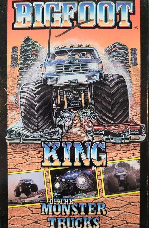 Bigfoot: King of the Monster Trucks 1988 official movie poster