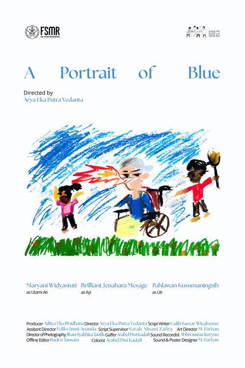 A Portrait of Blue 2026 official movie poster
