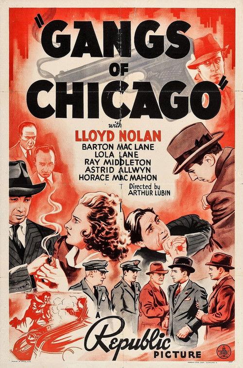 Gangs of Chicago 1940 official movie poster