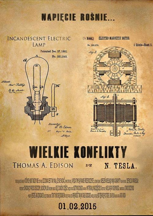 Edison vs Tesla 2015 official movie poster