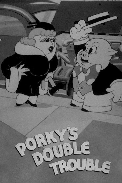 Porky's Double Trouble 1937 official movie poster