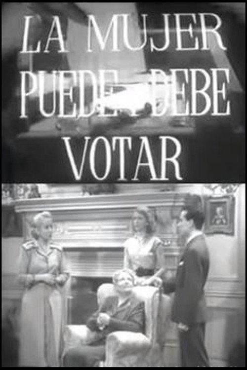 La mujer puede y debe votar 1951 official movie poster