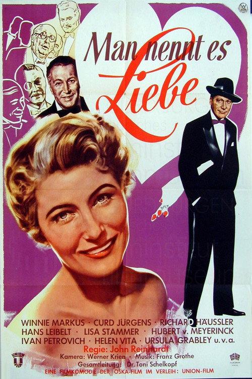 They Call It Love 1953 official movie poster