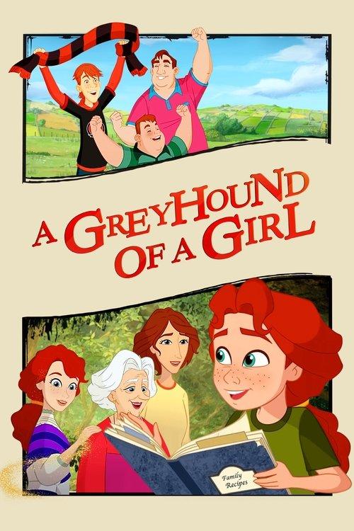 A Greyhound of a Girl 2023 official movie poster