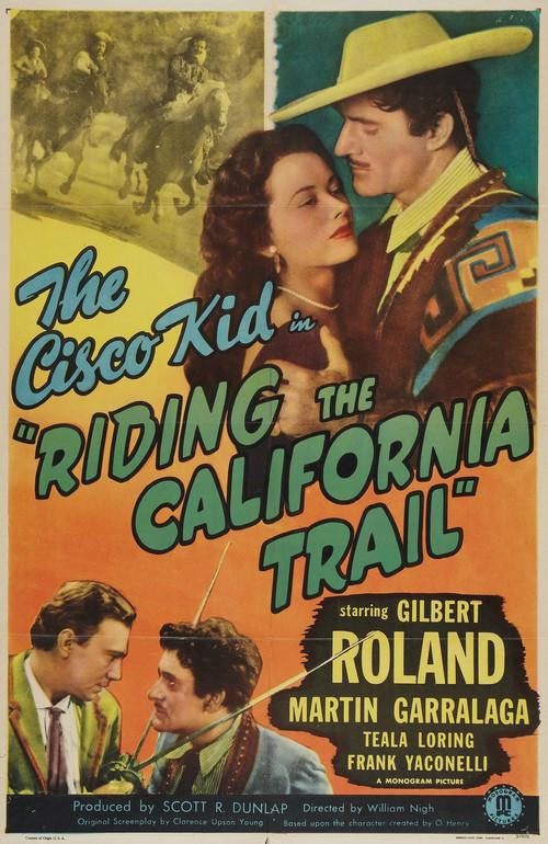Riding the California Trail 1947 official movie poster