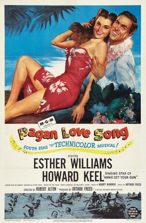 Pagan Love Song 1950 official movie poster