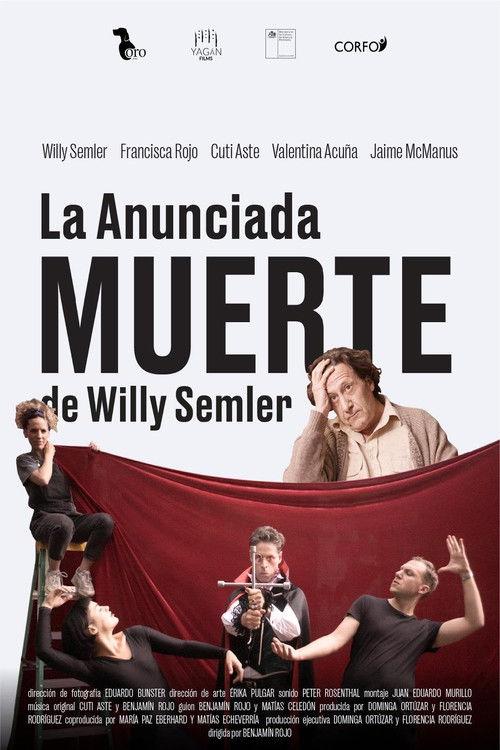 La anunciada muerte de Willy Semler 2022 official movie poster