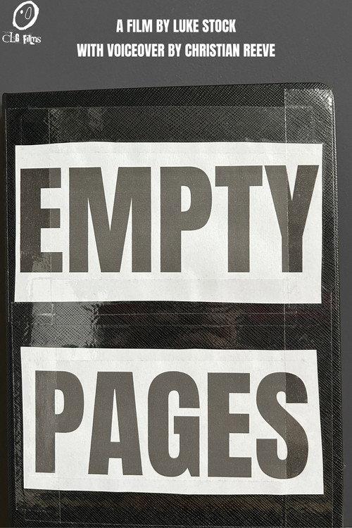 Empty Pages official movie poster