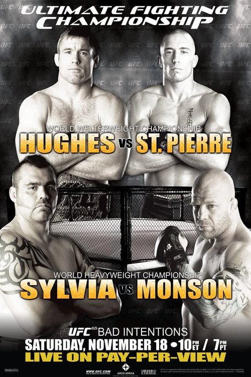UFC 65: Bad Intentions 2006 official movie poster