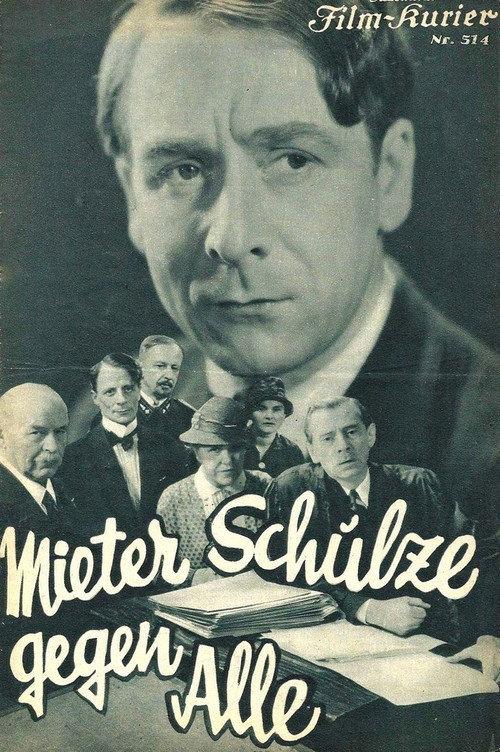 Tenant Schulze against everyone 1932 official movie poster