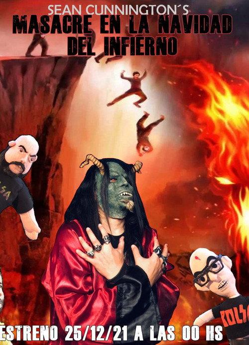 Masacre en la Navidad del infierno 2021 official movie poster
