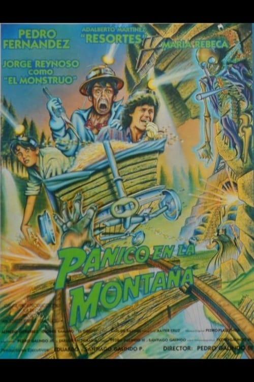 Panic in the Mountain 1989 official movie poster