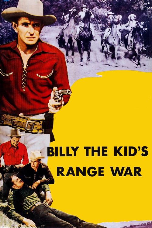 Billy the Kid's Range War 1941 official movie poster