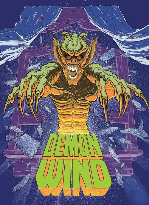Demon Wind 1990 official movie poster