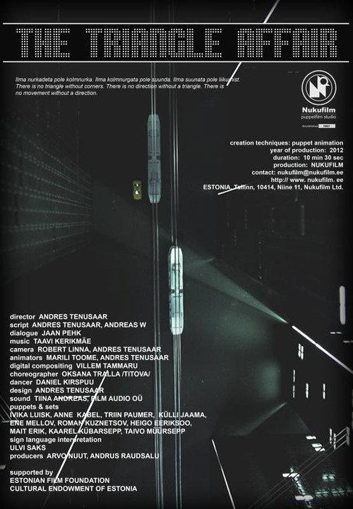 The Triangle Affair 2012 official movie poster