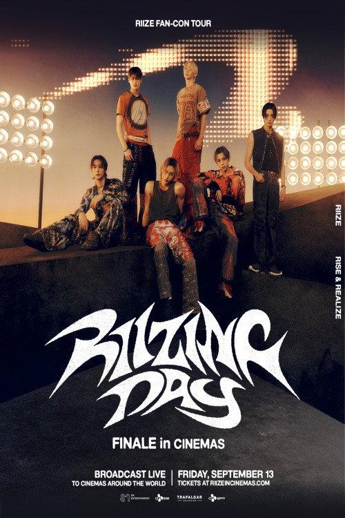RIIZE FAN-CON TOUR 'RIIZING DAY' FINALE in CINEMAS 2024 official movie poster