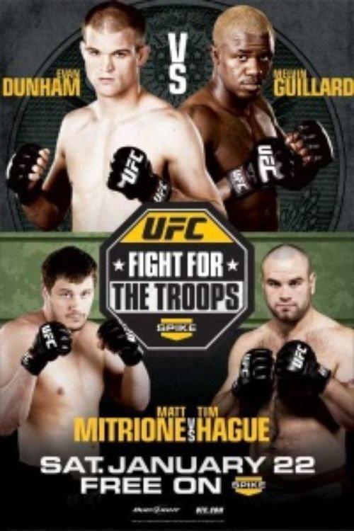 UFC Fight Night 23: Fight for the Troops 2 2011 official movie poster