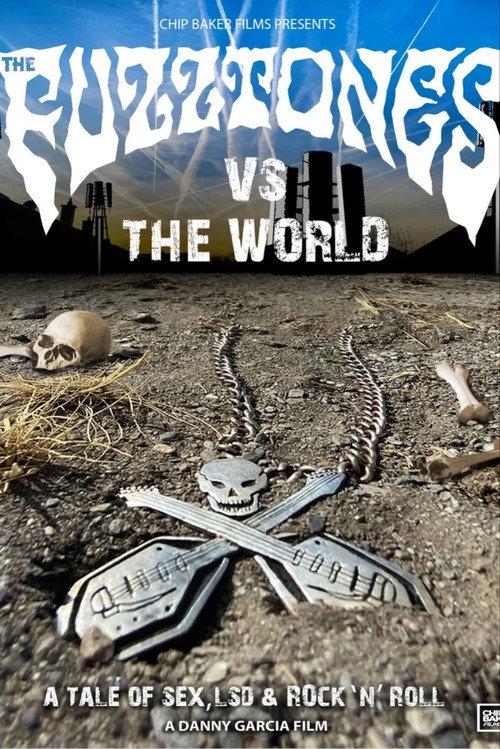 The Fuzztones vs the World 2025 official movie poster