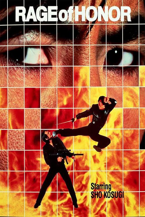 Rage of Honor 1987 official movie poster