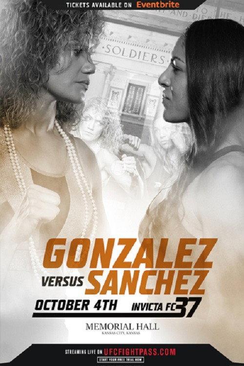Invicta FC 37: Gonzalez vs. Sanchez 2019 official movie poster