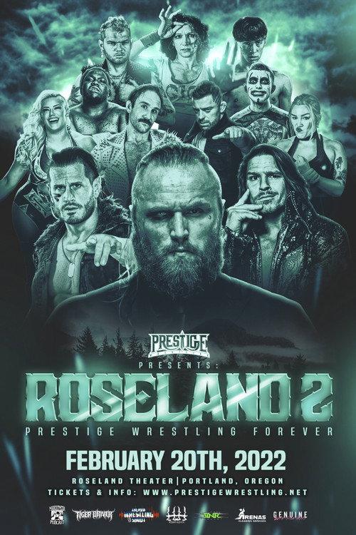 Prestige Wrestling: Roseland 2 2022 official movie poster