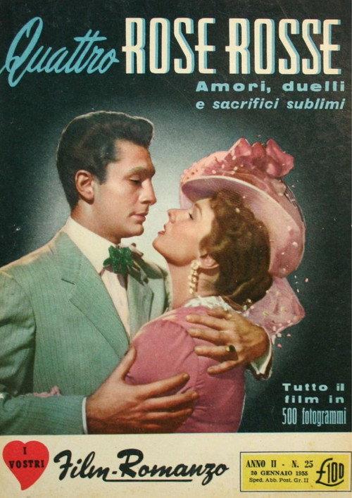 Quattro rose rosse 1952 official movie poster