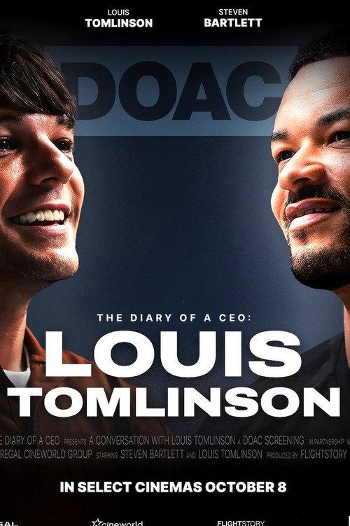 The Diary of a CEO: Louis Tomlinson 2025 official movie poster