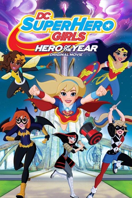 DC Super Hero Girls: Hero of the Year 2016 official movie poster