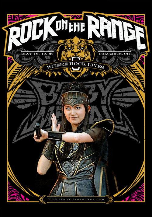 BABYMETAL - Live At Rock on The Range 2018 2018 official movie poster