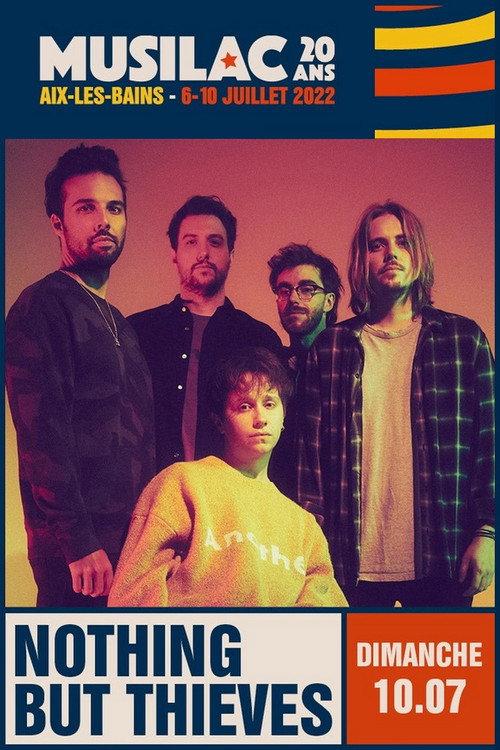 Nothing But Thieves - Musilac 2022 2023 official movie poster