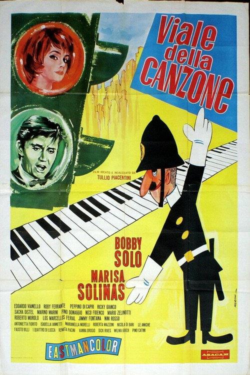 Viale della canzone 1965 official movie poster
