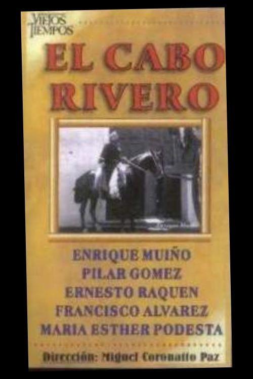 El cabo Rivero 1938 official movie poster