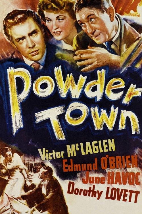 Powder Town 1942 official movie poster