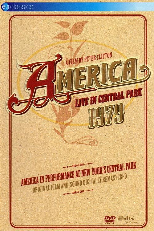 America - Live in Central Park 1979 2008 official movie poster