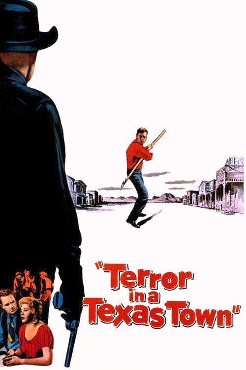 Terror in a Texas Town 1958 official movie poster