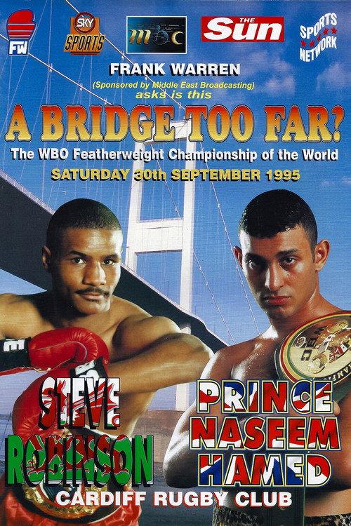 Steve Robinson vs. Naseem Hamed 1995 official movie poster
