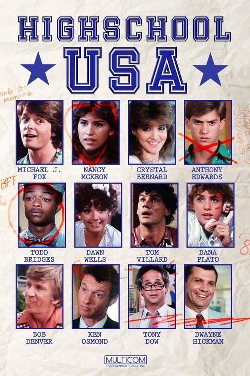 High School U.S.A. 1983 official movie poster
