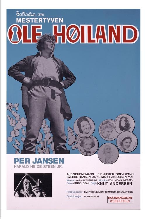 The Ballad of the Masterthief Ole Hoiland 1970 official movie poster