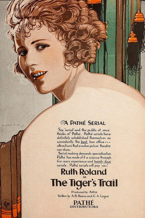 The Tiger's Trail 1919 official movie poster