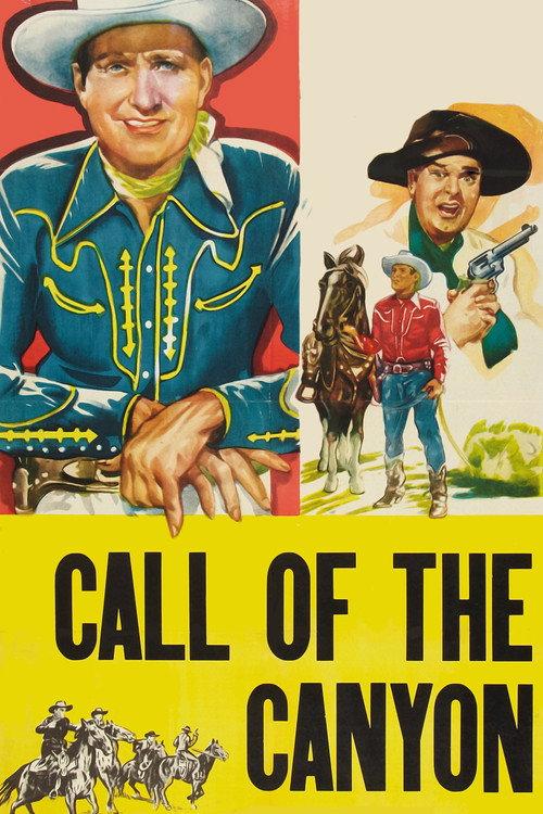 Call of the Canyon 1942 official movie poster